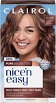 Clairol Nice n’ Easy Pure Brunettes Hair Colour | Pure and Rich Brown Tones |