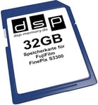 Carte mémoire 32 Go pour FujiFilm FinePix S3300