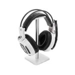 Huvudtelefonhållare Headset Stativ Display Hylla Gaming Headset Stativ Vit White