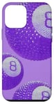 iPhone 12 mini Retro Purple Lucky Disco 8 Ball For Women Case