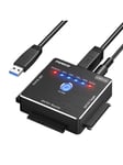 Fideco PL06 HDD/SSD adapter with cloning function (USB 3.0 SATA/IDE)