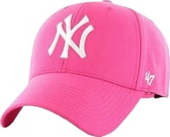 47 Brand Mlb New York Yankees Kids Cap B-Rac17ctp-Rsa Różowe One Size