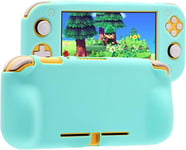 Coque Grip Pour Nintendo Switch Lite - Coque En Silicone Pour Nintendo Switch Lite - Animal Crossing Bleu