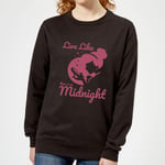 Sweat Femme Vis Comme S'il N'y Avait Pas de Minuit - Cendrillon (Princesse Disney) - Noir - XL - Noir