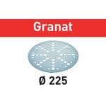 Boite de 25 abrasifs Festool granat pour ponceuse Planex grain 60 et ø 225 - 499635