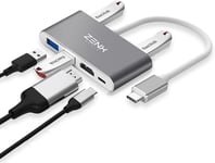 6 en 1 usb c charger adaopter hub 3.0 hdmi station d'accueil pour macbook et microsoft I 3 X. USB 2.0 I 1 X USB 3.1 I PD 3.0 1 I X HDMI I 1 X USB C. PRODUIT DUTCH QUALITÉ AAA(Q162)