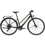 Trek Cityhybrid FX 2 Equipped Stagger Matte Trek Black