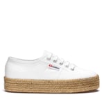 Superga Womens/Ladies 2730 Cotrope Trainers (White) - Size UK 8