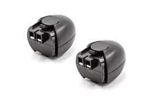 2x Battery for Metabo Powermaxx Powergripp Flashlight Powergrip 2 1.5Ah 4.8V