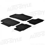 Auto-style GL0075 golvmattor gummi VW Up!/Skoda Citigo/Seat MII 12- (T 4-delig+fix)