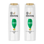 2 x Pantene Pro V Smooth & Sleek Shampoo 270ml - For Frizzy, Dull Hair