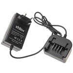 vhbw Chargeur compatible avec Worx WG160E, WG160E.5, WG157E, WG157E.9, WG160, WG160.1, WG160.2, WG160.3, WG160.4 batteries Li-ion d'outils