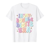 In My Double Digits Era Retro 10 Year Old 10th Birthday Girl T-Shirt