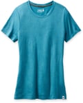 Smartwool Women's Merino Sport 150 Tee Couche de Base, Light Ocean Abyss Heather, M aux Femmes