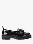 KG Kurt Geiger Margot Patent Leather Loafers, Black