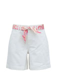 Vila Vivanil Rw Scarf Shorts Col Jaf/R Vit