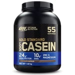 Optimum Nutrition Gold Standard 100% Casein Slow Digesting Protein Powder with Zinc and Magnesium, Support Muscle Growth & Repair Overnight, Chocolate Supreme, 55 Servings, 1.82 kg