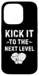 Coque pour iPhone 14 Pro Kick It To The Next Level Kick boxing Arts Martiaux Passion