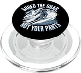 Shred The Gnar, Not Pants Ski de piste PopSockets PopGrip pour MagSafe