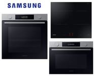 Samsung Stainless Steel Oven Package with Microwave and Hob