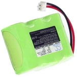 Kompatibelt med Philips TD5500, 3.6V, 600 mAh