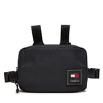 Axelremsväska Tommy Jeans Tjm Purpose Chest Bag AM0AM12391 Svart