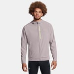 Veste Under Armour OutRun The Storm pour homme Tetra Gris / Morph Vert / réfléchissant XL