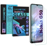 [3 PACK] For Nokia G50 [TEMPERED GLASS] Clear Screen Protector Glass Guard Cover