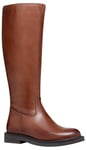 Geox Femme D Serilda A Bottes Tendance, Lt Brown, 37 EU