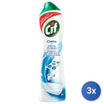 3x Cif Cream Regular 750 Ml