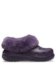 Crocs Furever Crush, Purple, Size 4, Women