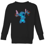 Disney Lilo And Stitch Little Devils Kids' Sweatshirt - Black - 9-10 ans