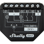 SHELLY 2PM GEN3 WIFI RELÆ/JAL