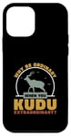 Coque pour iPhone 12 mini Pourquoi être ordinaire lorsque vous Kudu Extraordinaire Cool Kudu Hunter