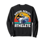 Virtual Reality Athlete Funny VR Gamer Console Headset Sweatshirt