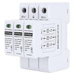 Appareil de protection photovoltaïque contre les surtensions 1000 V CC B+C 8 kA - Protection efficace pour l'installation électrique dans votre maison - Commutateur de courant de secours pour le lit