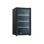 CAVE A VIN BRANDT BFW31FB - 31 BOUTEILLES - POSE LIBRE - 85 LITRES - H87 x l48 x P43 - NOIR