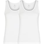 JBS of Denmark 2P Singlet Hvit Small Dame