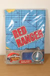 Vintage Power Rangers Curtains Operation Overdrive Blue Grid Retro 66" x 54"