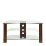 TTAP Vision Curve 1000 TV Stand Walnut