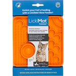 LickiMat Classic Catster Orange