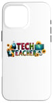 Coque pour iPhone 16 Pro Max Enseignant technique Enseignement Tech Futurs Étudiants Informatique