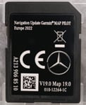 Carte SD Navigation GPS Europe 2022 v19 - A2139068520 compatible avec MERCEDES GARMIN MAP PILOT - STAR2