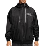 Nike Windrunner Woven Lined Veste à vent pour homme Noir, noir/blanc, M