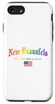 Coque pour iPhone SE (2020) / 7 / 8 New Braunfels Gothic Design Lgbtqai+ rainbow Version