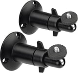 2X Support Mural pour caméra avec Filetage 1/4"" Pouce pour Eufy eufyCam 3,3C,2,2C,2C Pro,1,E Fixation caméra de Surveillance intérieur et extérieur,Security Camera Mount