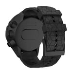 Suunto Spartan Sport Wrist HR/9 Baro/9/D5/7 rannekoru (24 mm) silikoni Musta  model 1