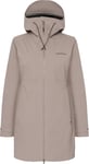 Didriksons Women's Bea Parka 6 Ash Brown, 34