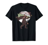 Happy Christmas Bigfoot - Funny Christmas T-Shirt