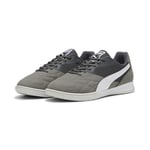 Puma Unisex Adults King Top It Soccer Shoes, Shadow Gray-Puma White-Glacial Gray, 46.5 EU